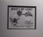 What\'s My Lion? (Short 1961)