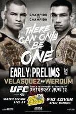 UFC 188 Cain Velasquez vs Fabricio Werdum Early Prelims