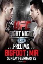 UFC Fight Night 61 Bigfoot vs Mir Prelims