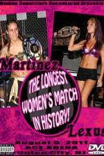 Martinez vs Lexus Longest Match in History