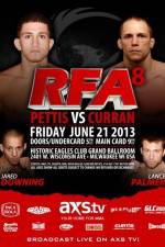 RFA 8: Pettis vs. Pegg