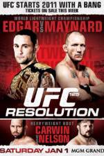 UFC 125 Resolution