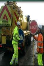 Stop! Roadworks Ahead